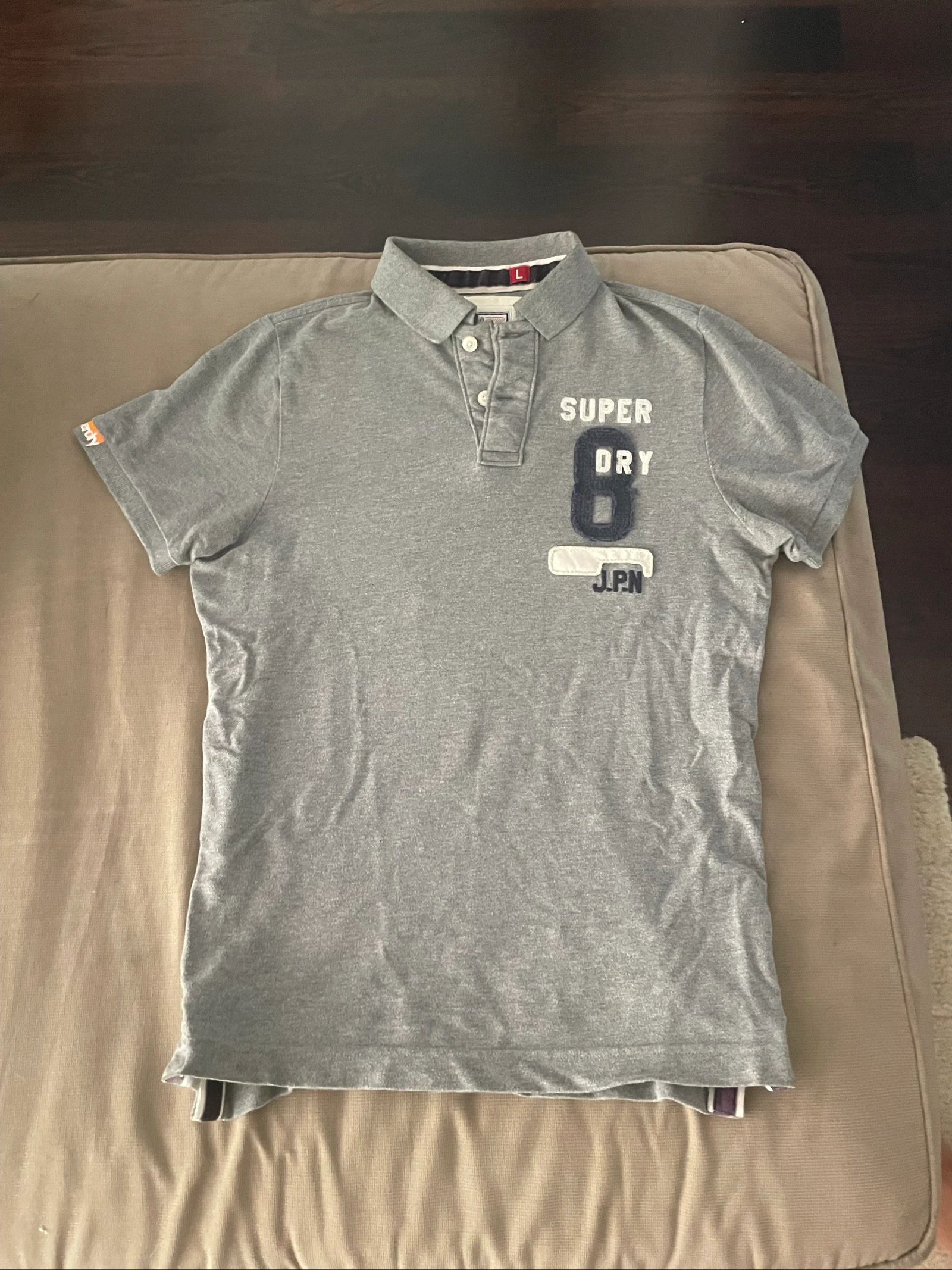 Camiseta cinza Superdry | Tamanho [G] | Como nova – photo 2
